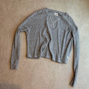Victoria’s Secret PINK Gray Grey Women's Sweater Top